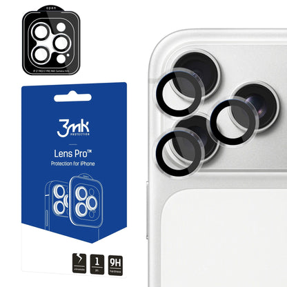 Apsauginis stikliukas kamerai 3mk Lens Pro Apple iPhone 18 Pro/18 Pro Max skaidrus