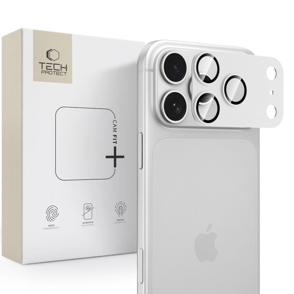 Kameros apsauga Tech-Protect CamFull Fit+ Apple iPhone 18 Pro Max Silver Default Title