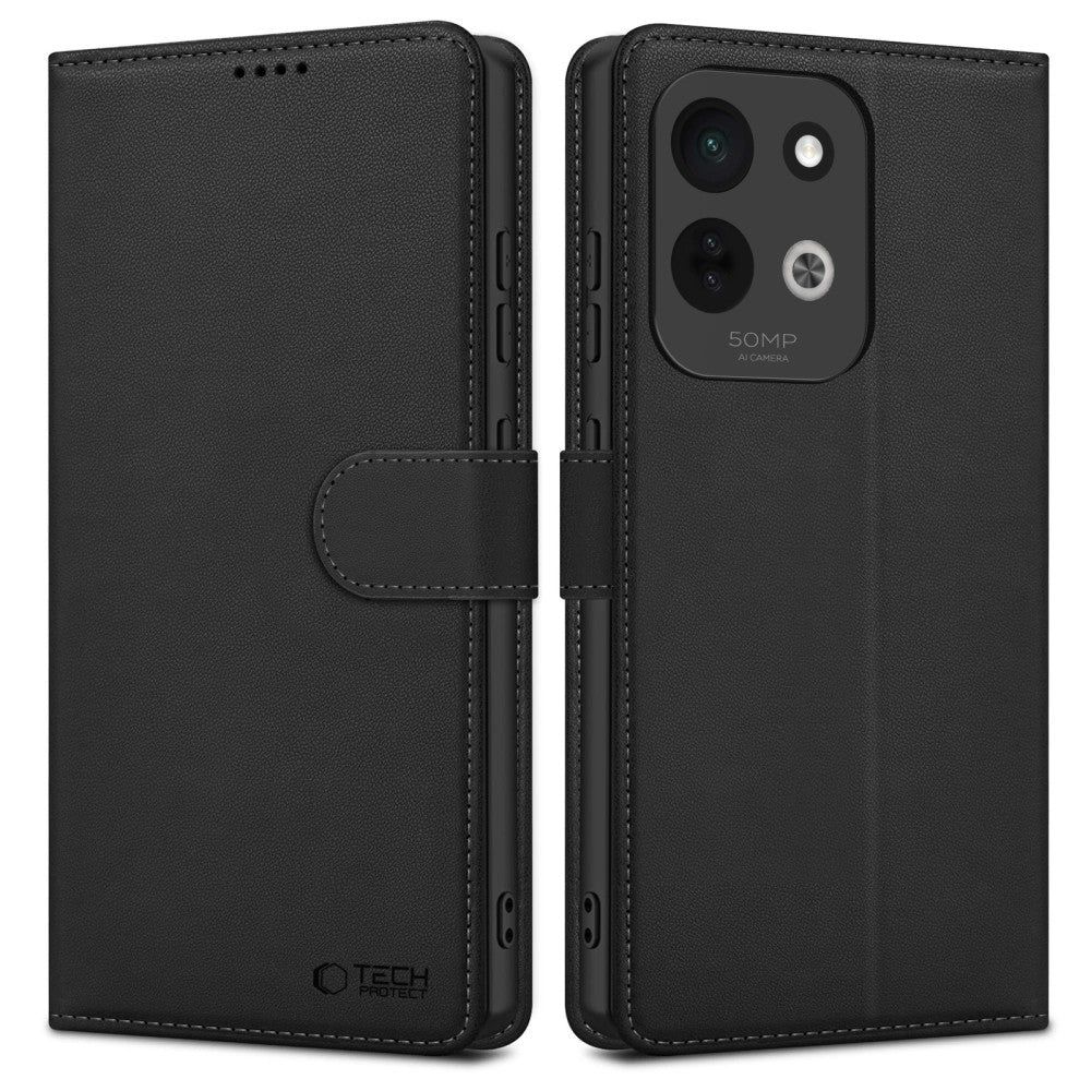 Dėklas Tech-Protect Wallet Xiaomi 17 4G/5G juodas
