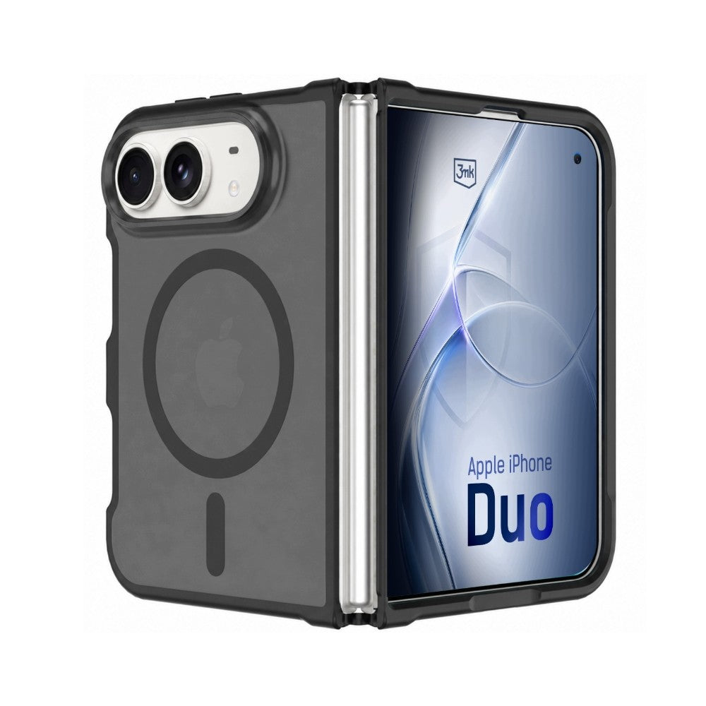 Dėklas 3mk Misty MagCase Apple iPhone Duo juodas Default Title
