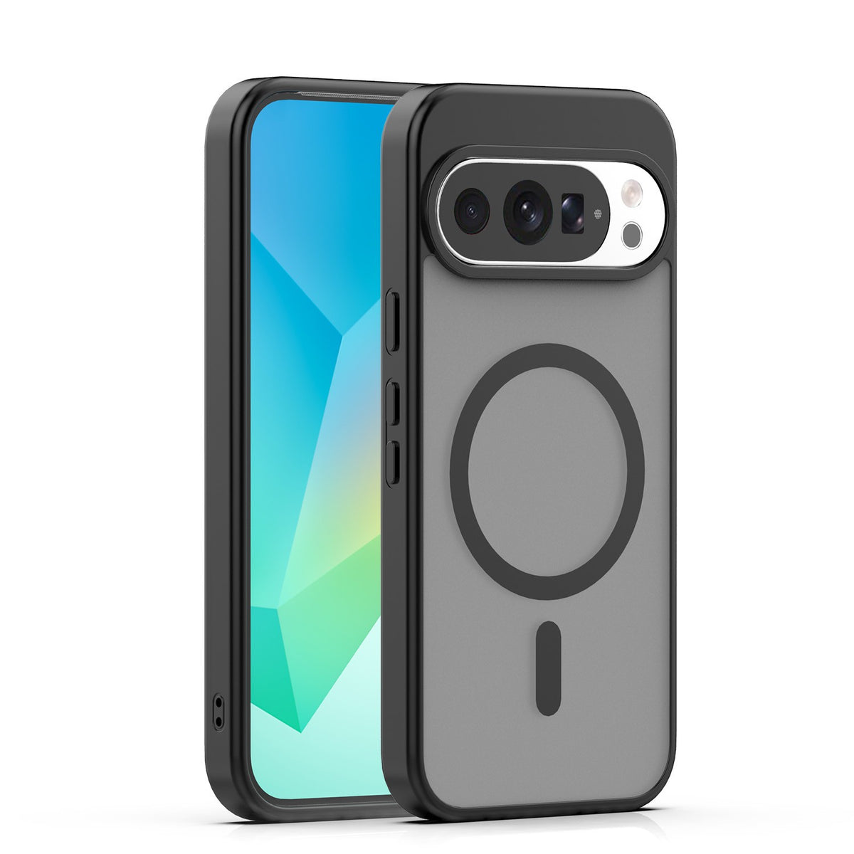 Dėklas Matte MagSafe Google Pixel 10/10 Pro juodas Default Title