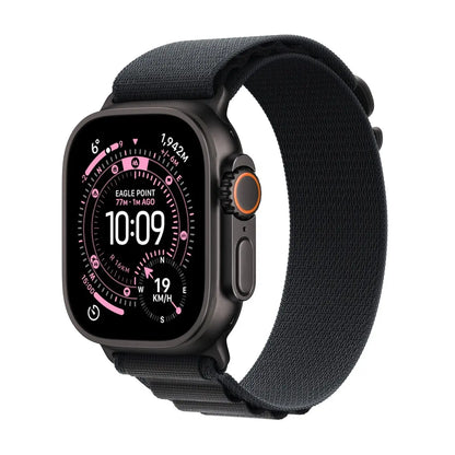 Apple Watch Ultra 3 GPS + Cellular 49mm Alpine Loop Large (Pažeista pakuotė) Black Titanium Case with Black Alpine Loop