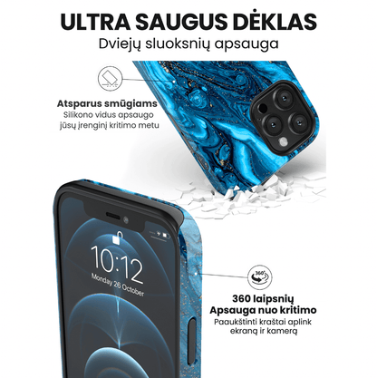 Telefono dėklas BLUE RIVIERA (Ultra Safe) Telefonų dėklai Hopcover   