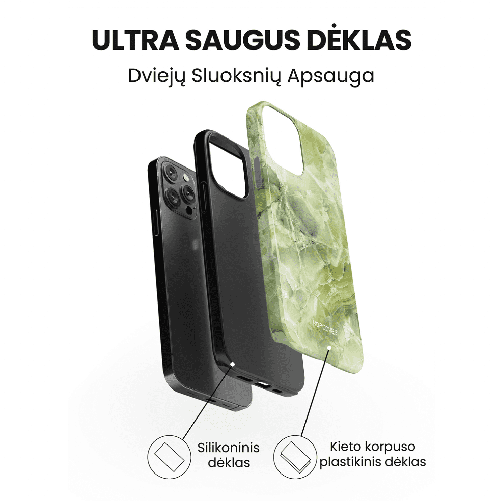 Telefono dėklas CALI (Ultra Safe) Telefonų dėklai Hopcover   