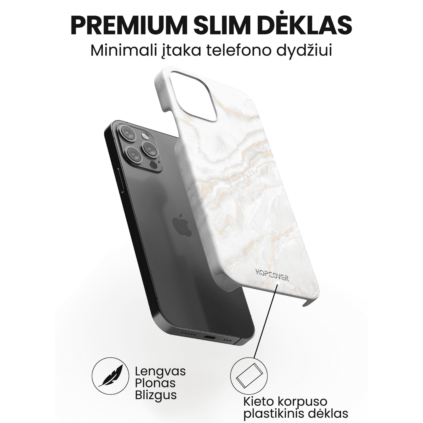 Telefono dėklas MASON (Premium Slim) Telefonų dėklai Hopcover   