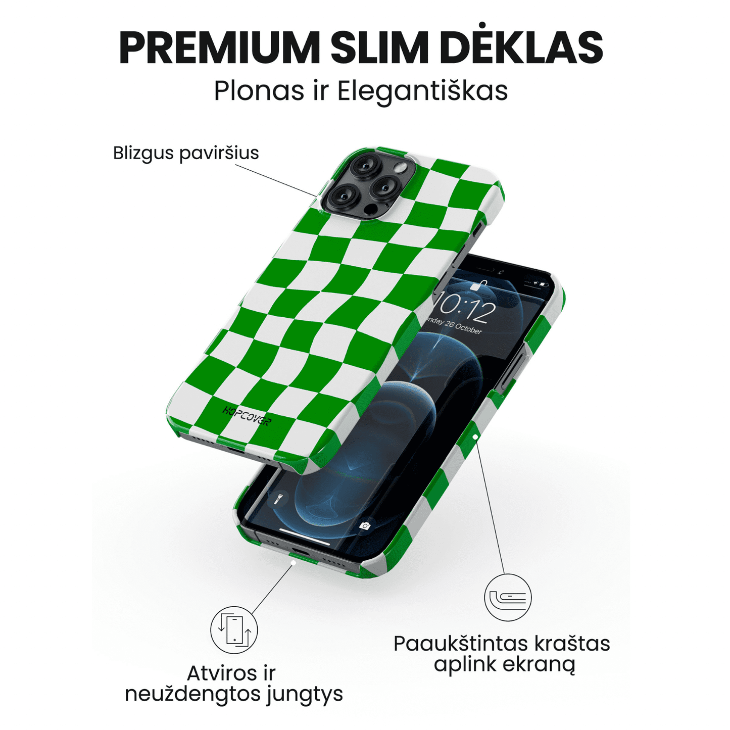 Telefono dėklas MYSTERY (Premium Slim) Telefonų dėklai Hopcover   