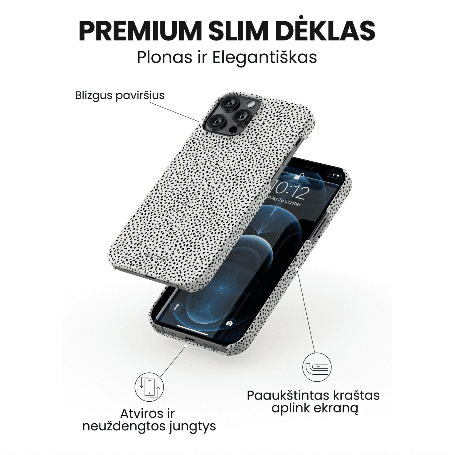 Telefono dėklas FELINE (Premium Slim) Telefonų dėklai Hopcover   