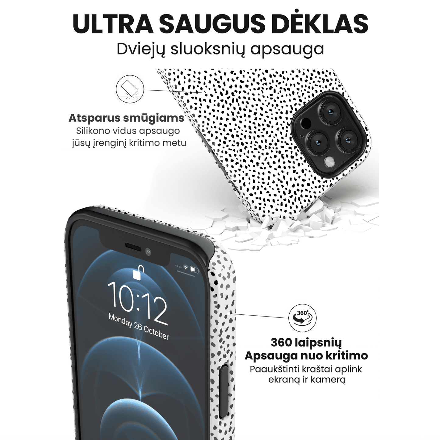 Telefono dėklas FELINE (Ultra Safe) Telefonų dėklai Hopcover   