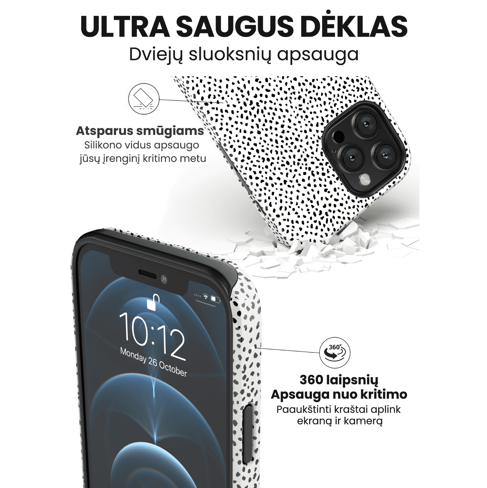 Telefono dėklas FELINE (Ultra Safe) Telefonų dėklai Hopcover   