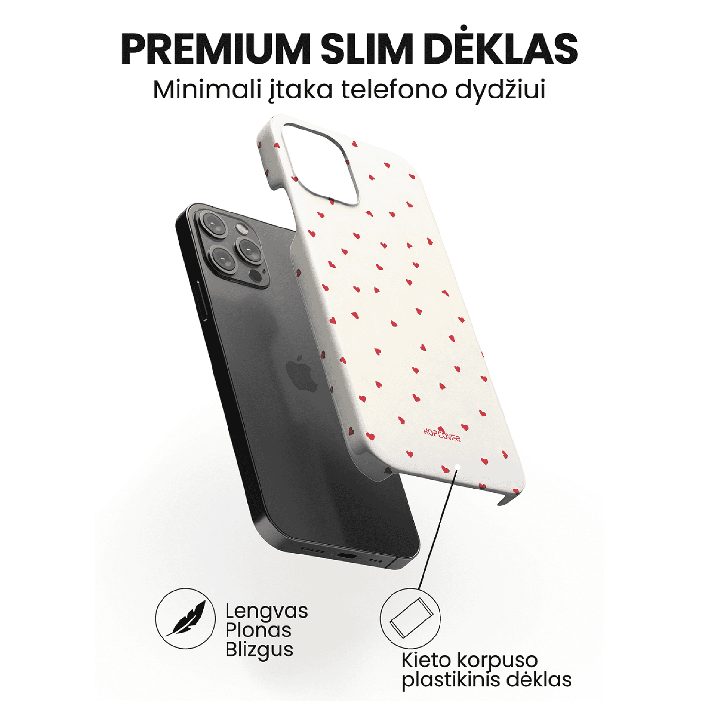 Telefono dėklas MARVELOUS (Premium Slim) Telefonų dėklai Hopcover   