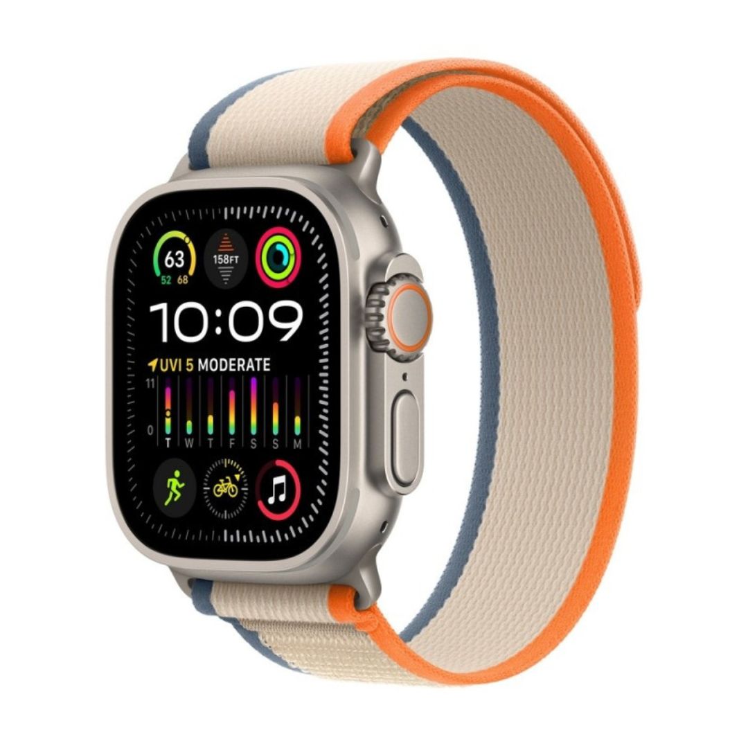 Apple Watch Ultra GPS + Cell 49mm (Naudota prekė) Išmanieji laikrodžiai Apple Orange/Beige S  