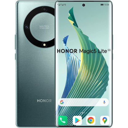 Honor Magic5 Lite 5G Dual Sim 8GB RAM 256GB Mobilieji telefonai Honor Emerald Green  