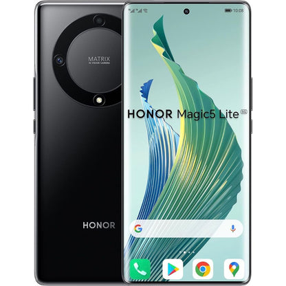 Honor Magic5 Lite 5G Dual Sim 8GB RAM 256GB Mobilieji telefonai Honor Midnight Black  