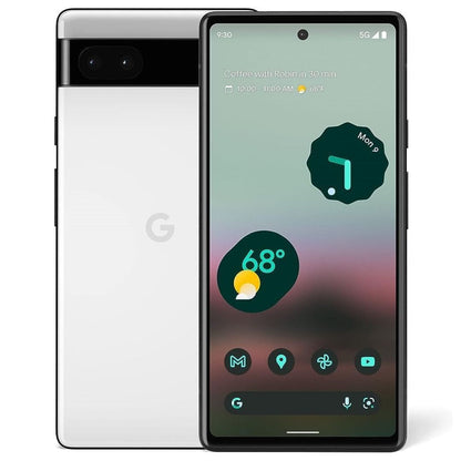 Google Pixel 6A 128GB (Naudota prekė) Mobilieji telefonai Google Chalk White  