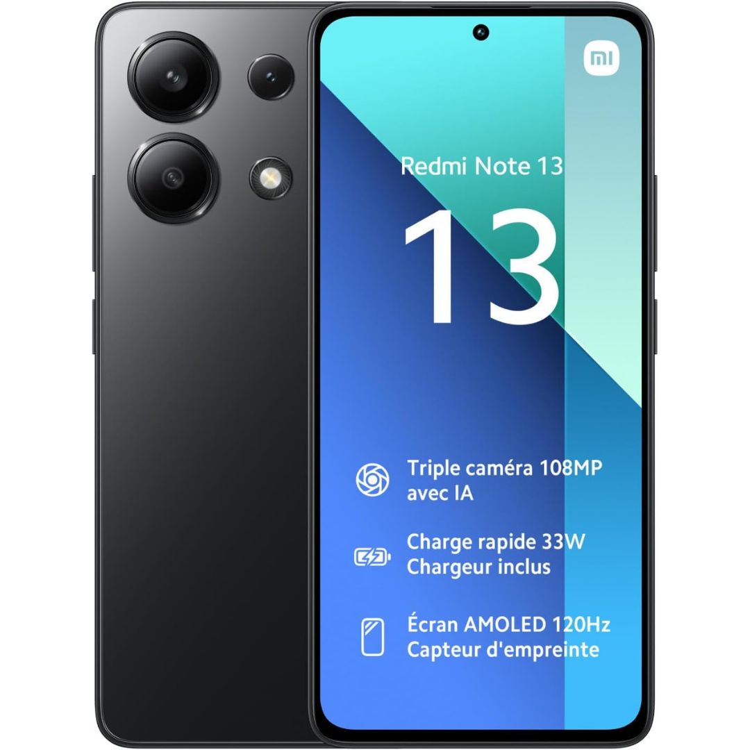 Xiaomi Redmi Note 13 4G 8/256GB Midnight Black