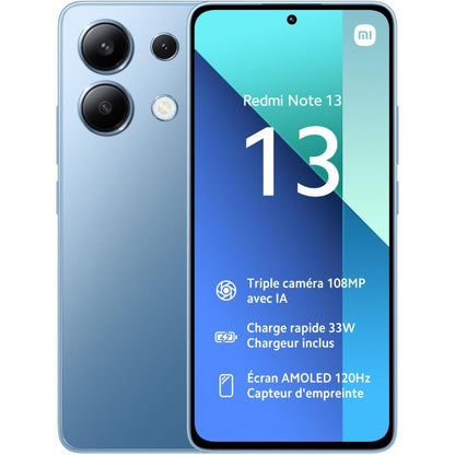 Xiaomi Redmi Note 13 4G 6/128GB Mobilieji telefonai Xiaomi Ice Blue  