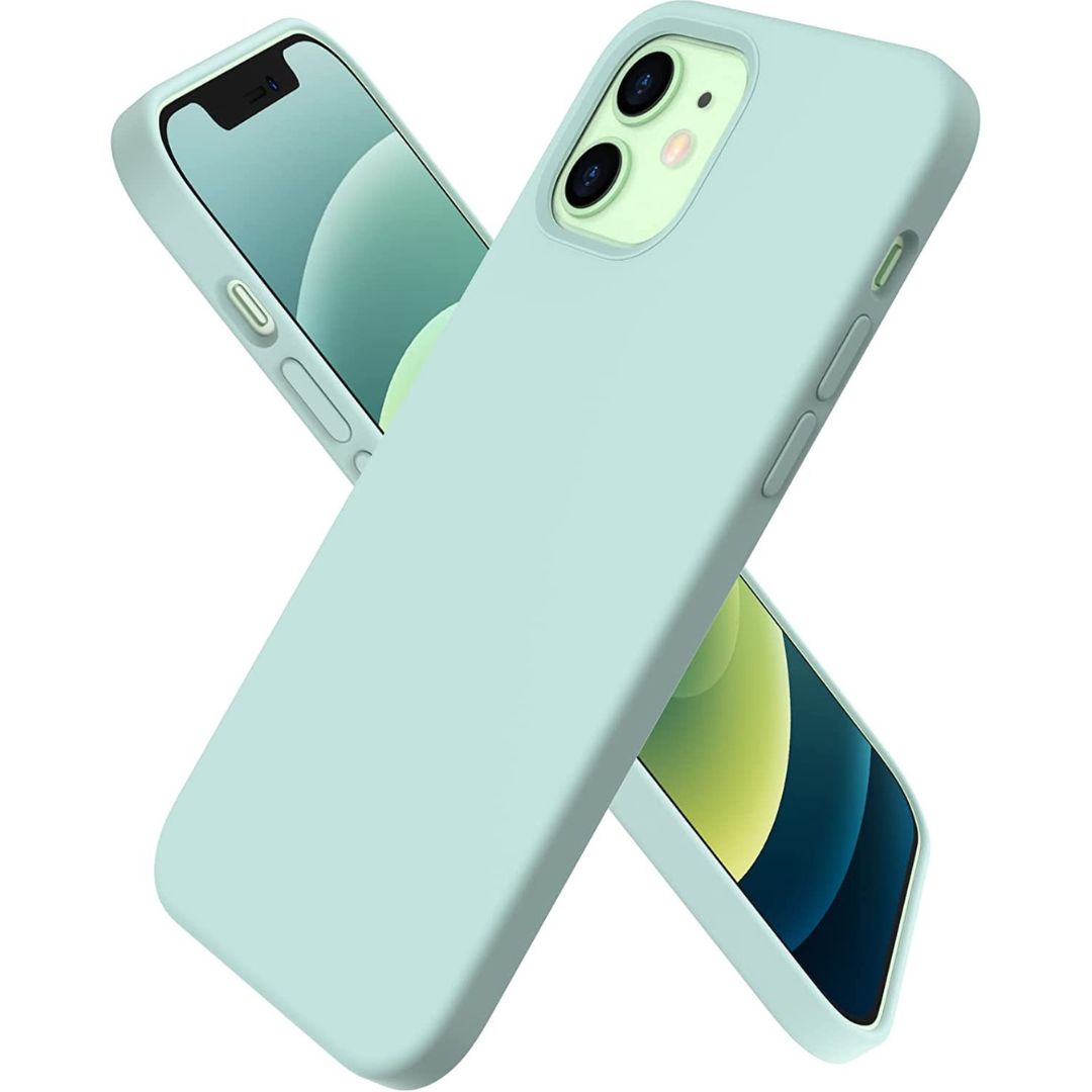 Dėklas Liquid Silicone 1.5mm Apple iPhone 11 mėtinis Telefonų dėklai -   