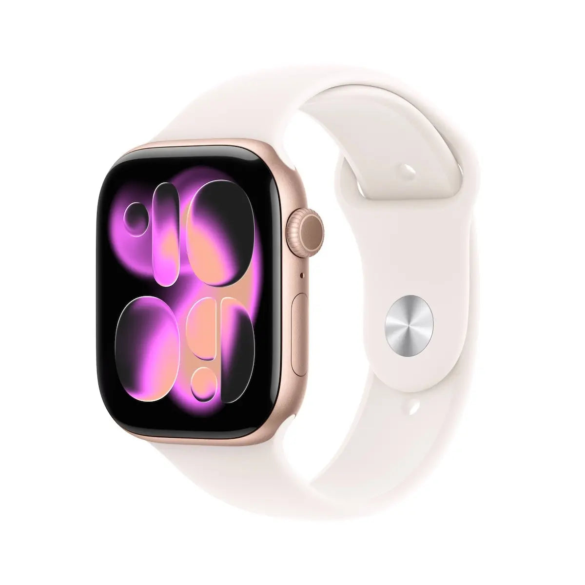 Apple Watch Series 11 GPS 46mm Aluminium Case with Sport Band - S/M (Ekspozicinė prekė) Rose Gold