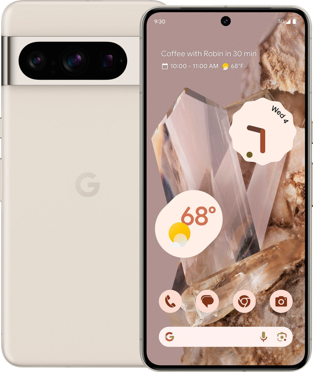 Google Pixel 8 Pro 512GB (Pažeista pakuotė) Mobilieji telefonai Google Porcelain  