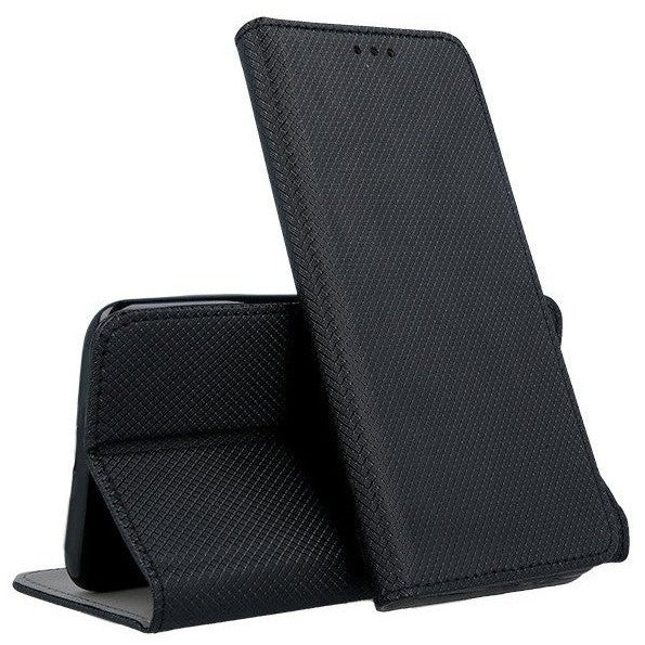 Dėklas Smart Magnet Huawei P Smart juodas