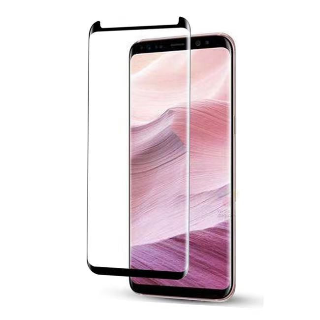 LCD apsauginis stikliukas Adpo 3D Huawei P30 Pro lenktas juodas Ekranų apsaugos -   