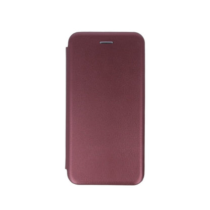 Dėklas Book Elegance Samsung S901 S22 5G bordo Telefonų dėklai -   