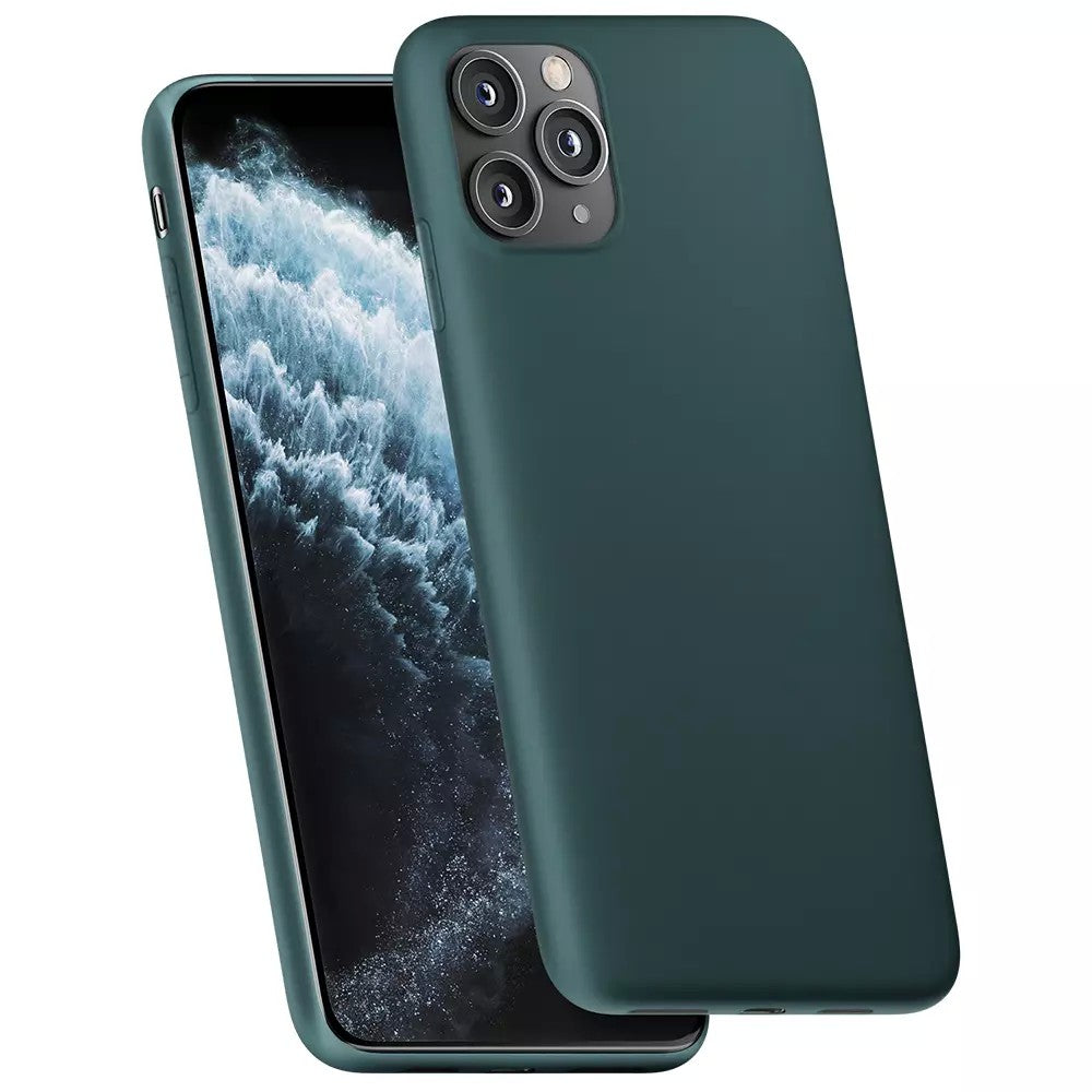 Dėklas 3mk Matt Case Apple iPhone 14 Plus tamsiai žalias Telefonų dėklai -   