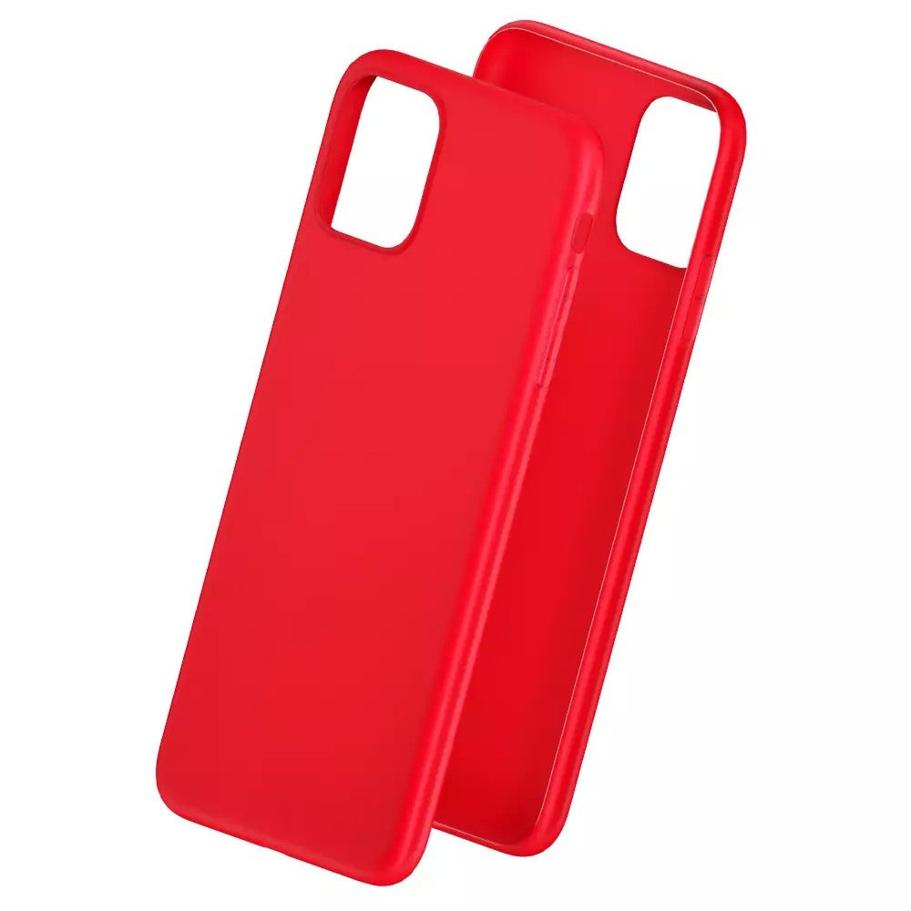 Dėklas 3mk Matt Case Samsung S916 S23 Plus 5G raudonas