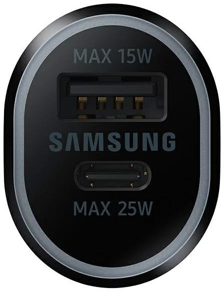 Automobilinis įkroviklis Samsung EP-L4020NBEGEU 40W USB-C/USB-A juodas