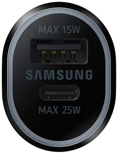 Automobilinis įkroviklis Samsung EP-L4020NBEGEU 40W USB-C/USB-A juodas