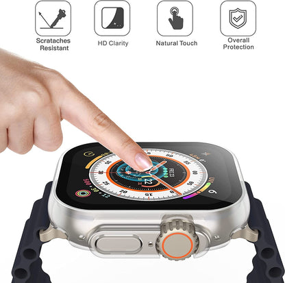 LCD apsauginis stikliukas/dėklas 360 degree cover Apple Watch 40mm skaidrus Išmaniųjų laikrodžių apsaugos -   