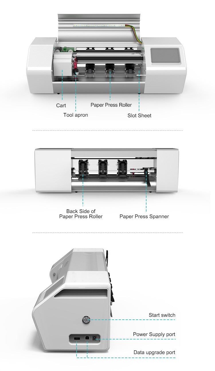 Plėvelių karpymo mechanizmas Devia Intelligent Film Cutting Machine V2 (be ekrano) PT003