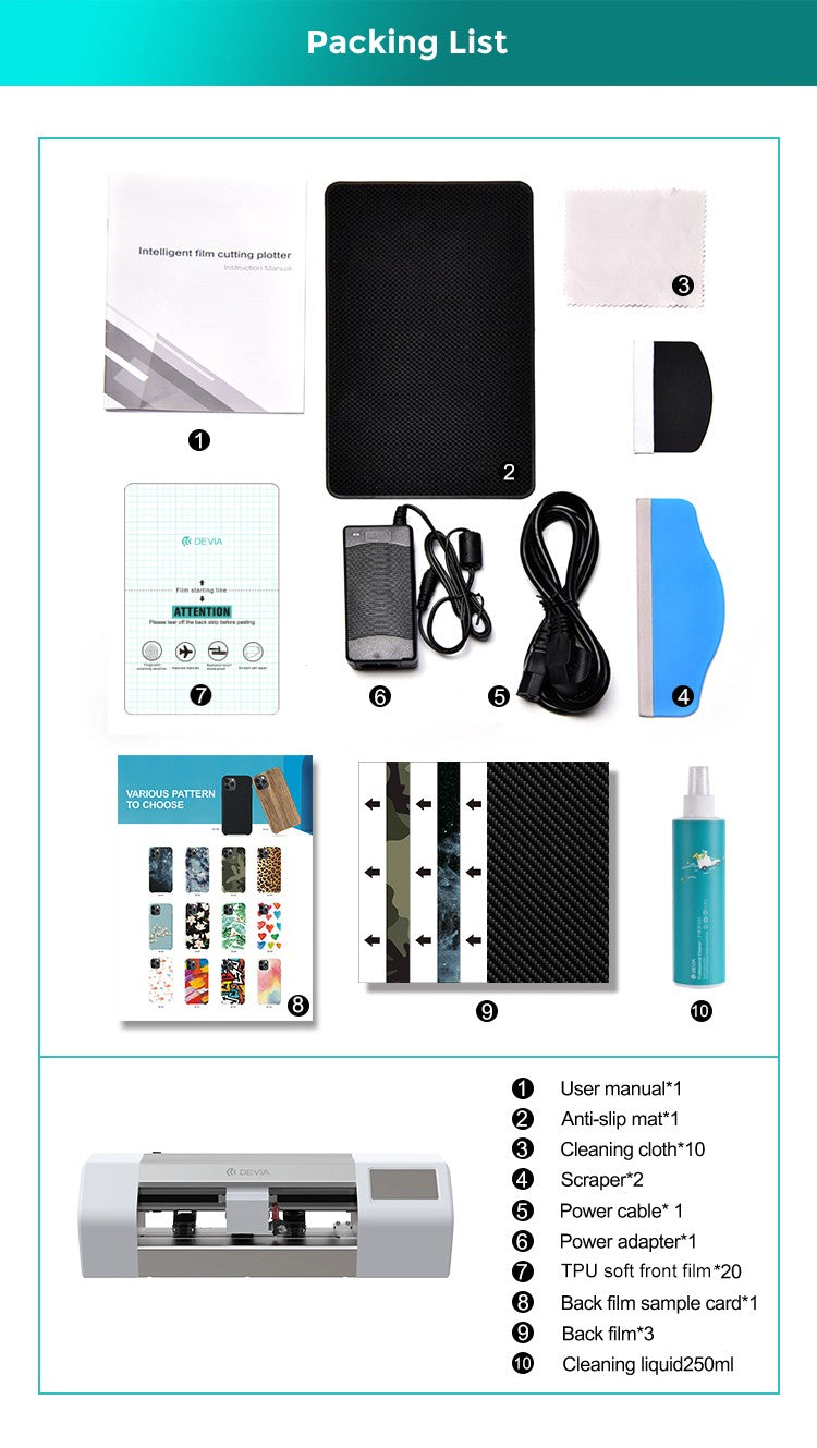 Plėvelių karpymo mechanizmas Devia Intelligent Film Cutting Machine V2 (be ekrano) PT003