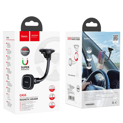 Automobilinis telefono laikiklis Hoco CA55, tvirtinamas ant stiklo, magnetinis