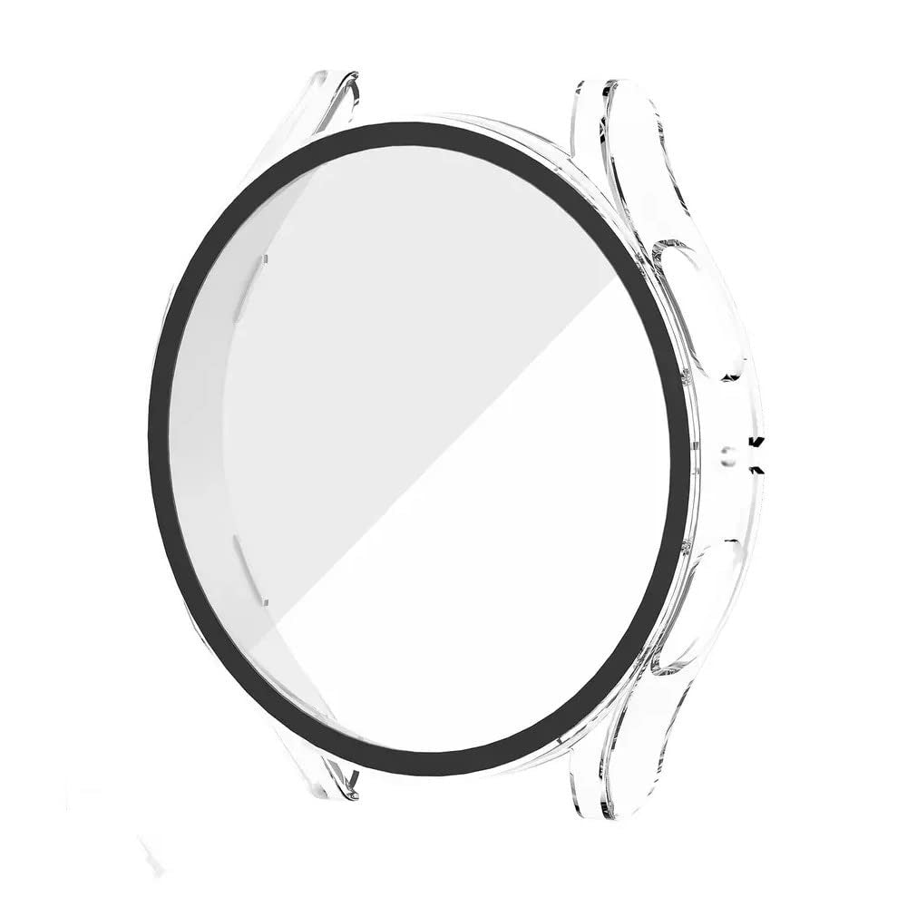 LCD apsauginis stikliukas/dėklas 360 degree cover Samsung Watch 4 44mm skaidrus Išmaniųjų laikrodžių apsaugos -   