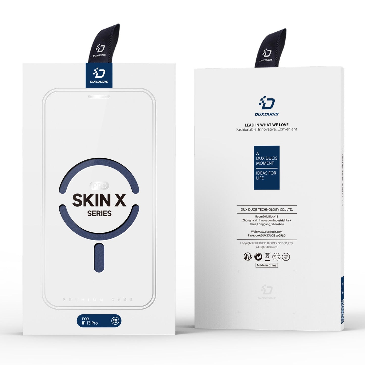 Dėklas Dux Ducis Skin X Pro Apple iPhone 14 Pro Max rudas Telefonų dėklai -   