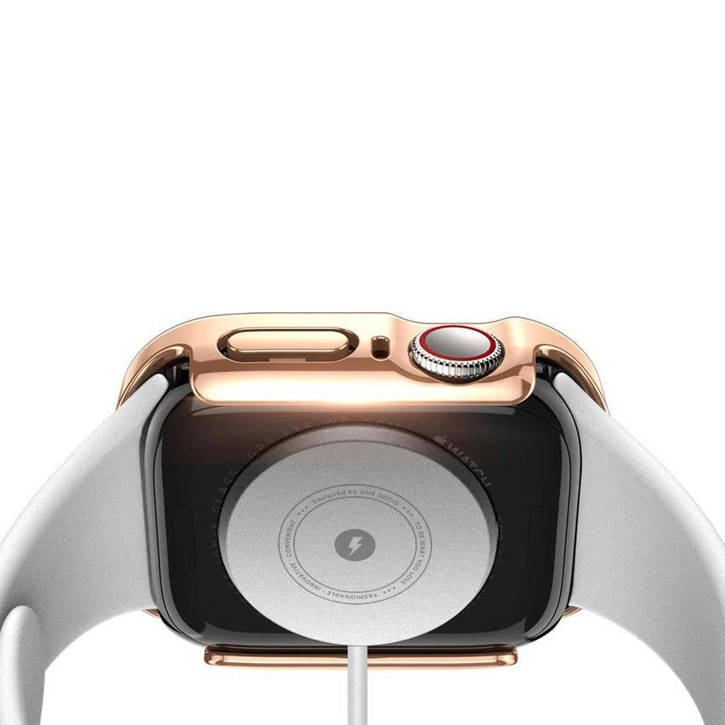 LCD apsauginis stikliukas/dėklas Dux Ducis Hamo Apple Watch 40mm rožinis Išmaniųjų laikrodžių apsaugos -   