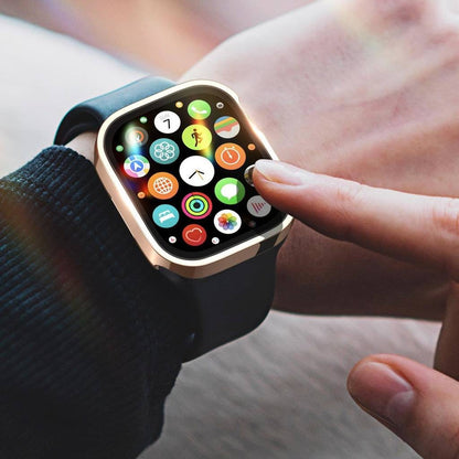 LCD apsauginis stikliukas/dėklas Dux Ducis Hamo Apple Watch 45mm rožinis Išmaniųjų laikrodžių apsaugos -   