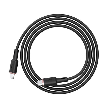 USB kabelis Acefast C2-03 60W USB-C to USB-C 1.2m juodas Kabeliai -   