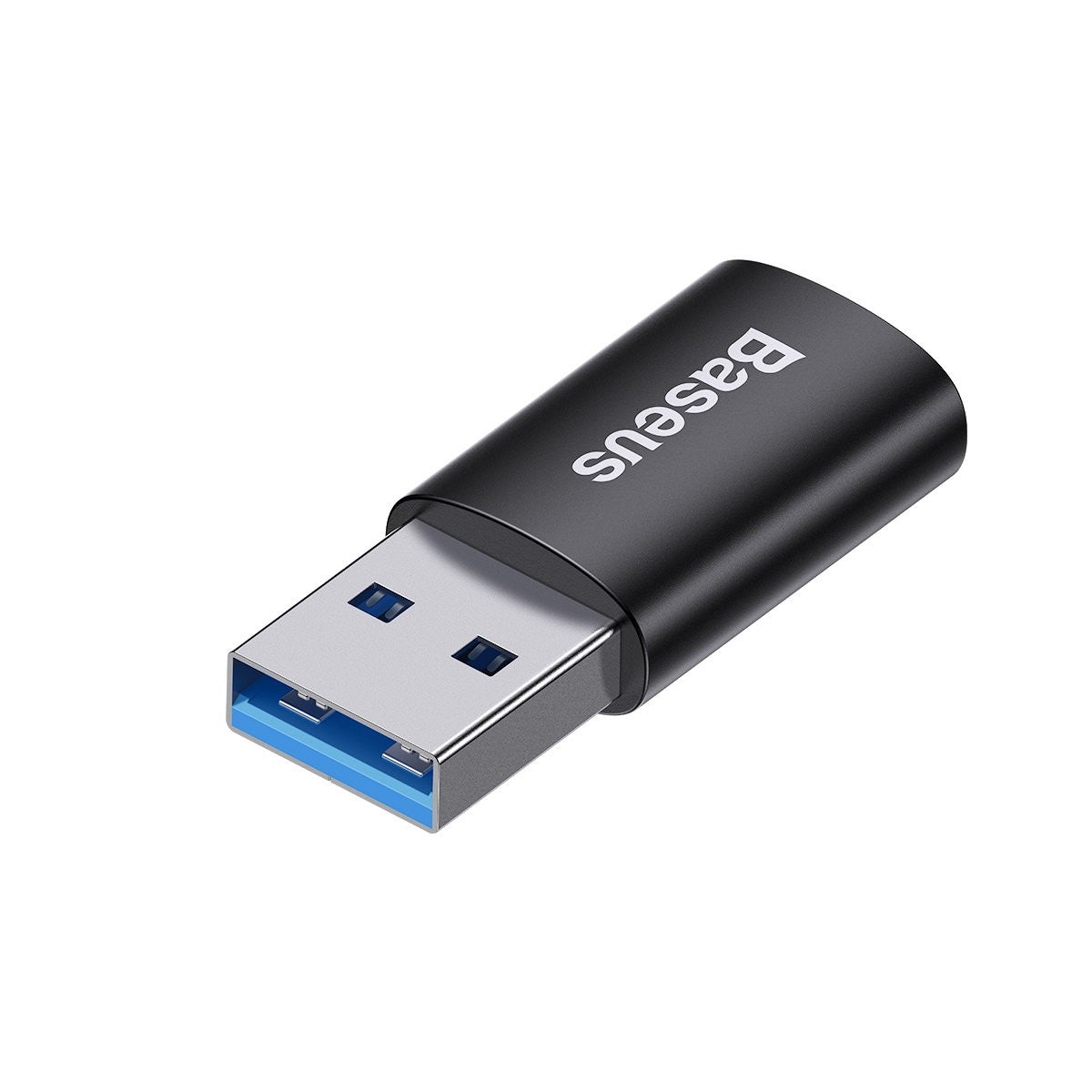 Adapteris Baseus Ingenuity Series USB-A3.1 to Type-C OTG juodas ZJJQ000101 Telefonų dėklai -   