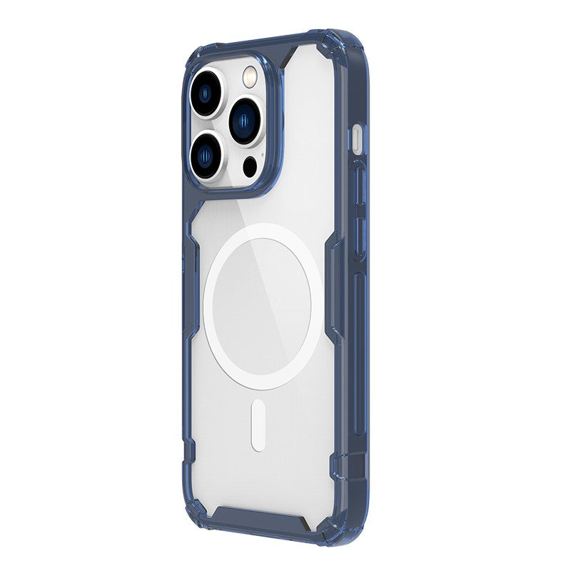 Dėklas Nillkin Nature TPU Pro Magnetic Apple iPhone 13 Pro mėlynas Telefonų dėklai -   