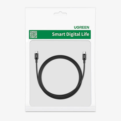 USB kabelis Ugreen US300 USB-C to USB-C 5A 100W 2.0m juodas