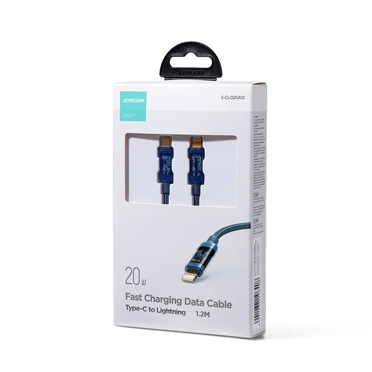 USB kabelis Joyroom S-CL020A12 USB-C to Lightning 20W 1.2m juodas