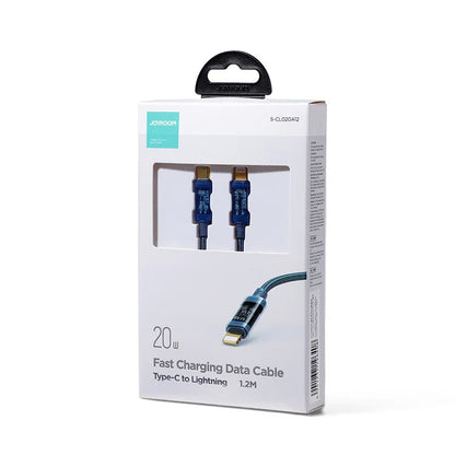 USB kabelis Joyroom S-CL020A12 USB-C to Lightning 20W 1.2m juodas