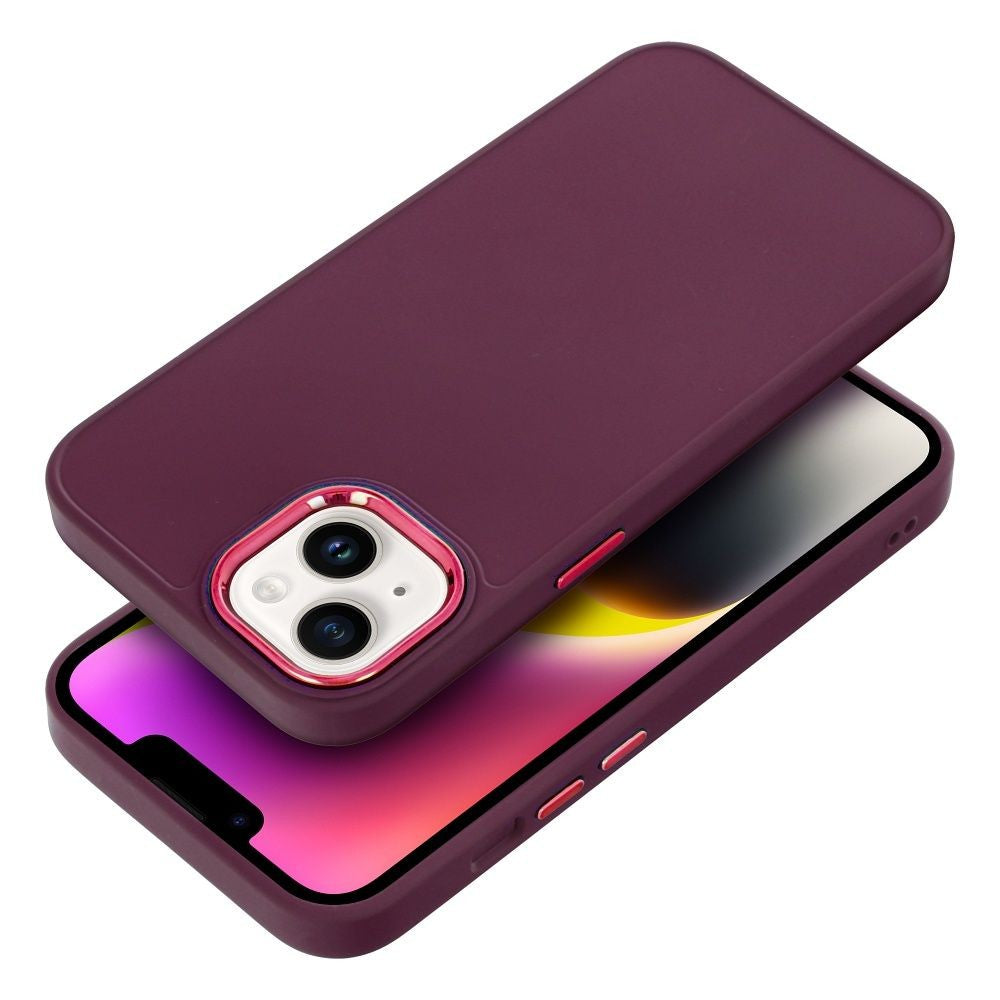 Dėklas FRAME Samsung S928 S24 Ultra violetinis Telefonų dėklai -   