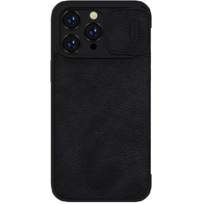 Dėklas Nillkin Qin Pro Leather Samsung S711 S23 FE juodas
