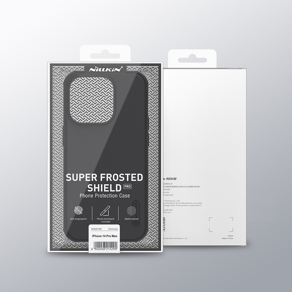 Dėklas Nillkin Super Frosted Shield Pro Samsung S908 S22 Ultra 5G juodas Telefonų dėklai -   