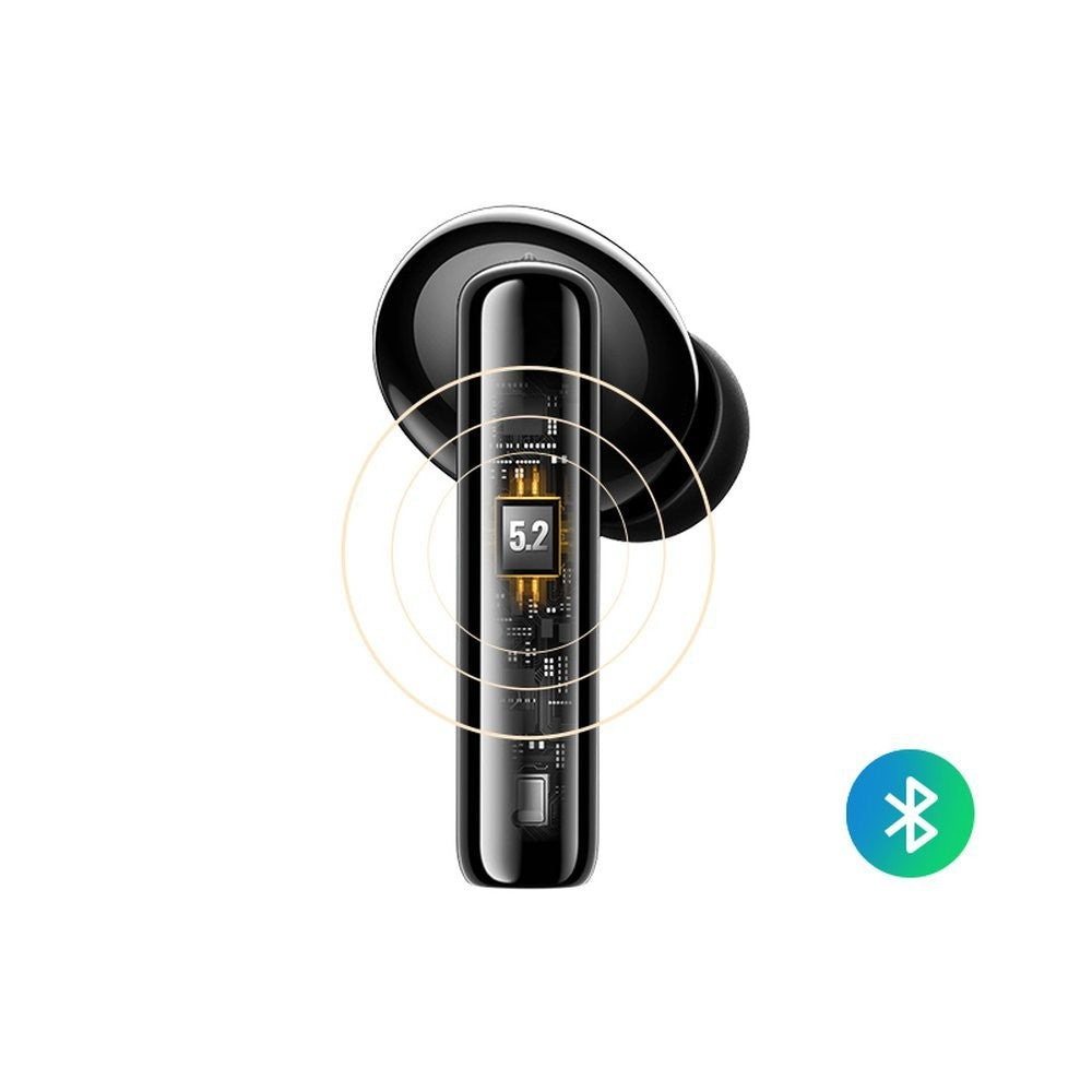 Belaidės ausinės Ugreen WS106 HiTune T3 Active Noise-Cancelling Earbuds juodos Belaidės ausinės -   