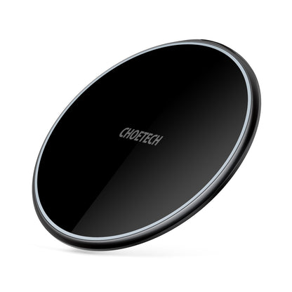 Įkroviklis belaidis Choetech 15W Fast Wireless Charging Pad T559-F juodas