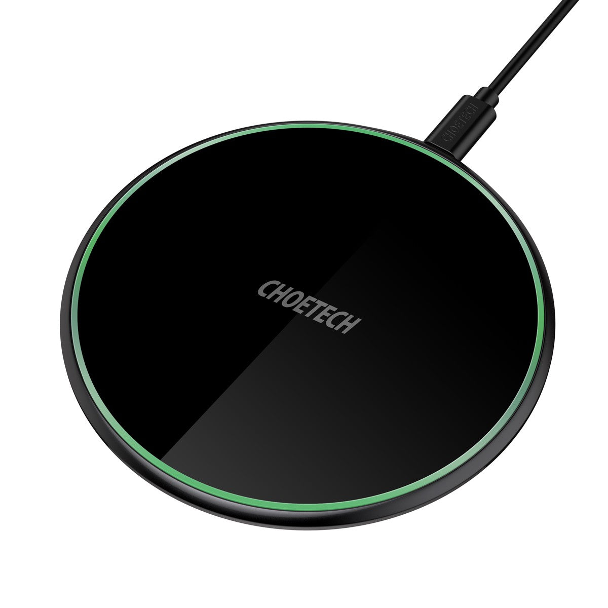 Įkroviklis belaidis Choetech 15W Fast Wireless Charging Pad T559-F juodas